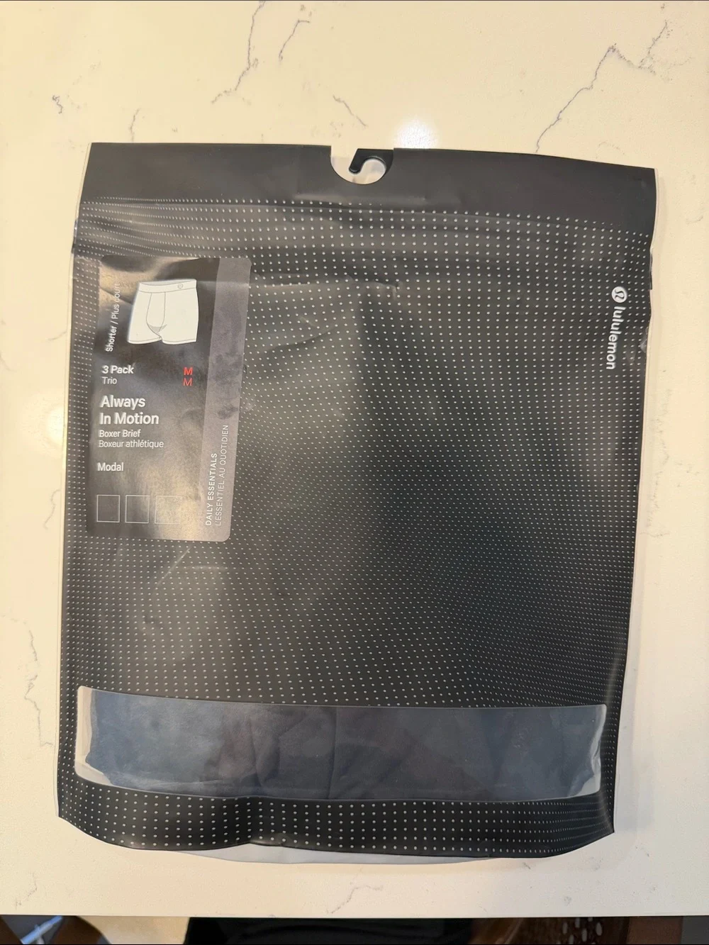 Lululemon Always in Motion Boxer Brief 3”